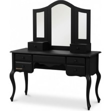 Normadia Şık 5 Çekmeceli Lükens Makyaj Masası, Zarif ve Kullanışlı Tasarım