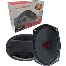 Özgürce Midrange Oval Hoparlör 6x9, 750W Max Güç, 200W Rms, 2’li Takım
