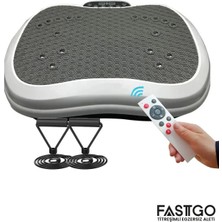 Teknofaji Ev/ofis Tipi Titreşimli Egzersiz Kondisyon Aleti Uzaktan Kumanda Tüm Vücut Vibration Plate