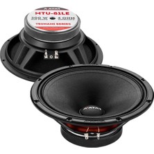Özgürce 20CM 300W Rms Tsunami Series Midrange Speaker, MTU-81LE, Yüksek Performans
