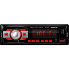 Özgürce Çift USB ve Aux Girişli Hafıza Kart Okuyuculu Oto Teyp Kumandalı