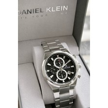Daniel Klein Çelik Kordon Iç Fonksiyonları Aktif 3 Atm Suya Dayanıklı Erkek Kol Saati EDK.1.14005.6