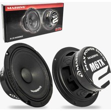 Özgürce 16 cm Midrange Oto Hoparlör, 300W, 100RMS, Yüksek Performans