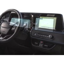 Özgürce Ford Tourneo Courier Uyumlu Dijital Gösterge ve Navigasyon Ekran Koruyucu Set