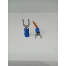 Özgürce Yalıtımlı Çatal Kablo Ucu Seti, Hoparlör Terminali, 4 Adet