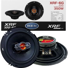 Özgürce Yüksek Ses Kaliteli 16 cm Araç Hoparlör Seti, 2'li Paket