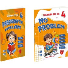 Çalışkan Arı Yayınları Çalışkan Arı 2026 4. Sınıf Paragrafta Anlam + No Problem Seti 2 Kitap