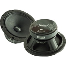 Özgürce 20 cm 2'li Mıdrange Oto Hoparlör Seti, 100-250W, Mb-8 8ω