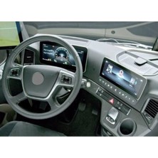Özgürce Mercedes Actros Dijital Gösterge ve Navigasyon Nano Ekran Koruyucu Seti