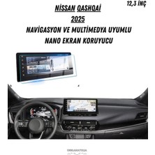 Özgürce 2025 Nissan Qashqai Nano Ekran Koruyucu, Navigasyon ve Multimedya Uyumlu