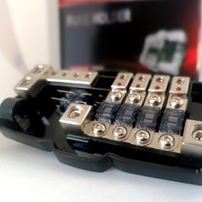 Özgürce 4AFS4-B Sigortalı Amfi Blok Dağıtıcı, 4'lü Kablo Dağıtıcı ve Yedek Şase Seti