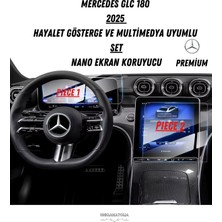 Özgürce Mercedes Glc 180 2025 Hayalet Gösterge ve Multimedya Seti Nano Ekran Koruyucu