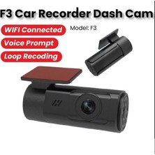 Özgürce Araç Içi 1080P Wi-Fi Dvr Kamera, Telefonla Çalışma ve Izleme Özelliği