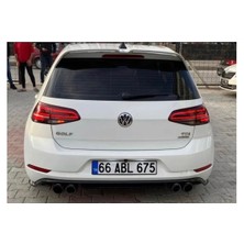 Bosch Beyaz Boyalı Golf 7.5 Arka Tampon 2012-2020 Uyumlu