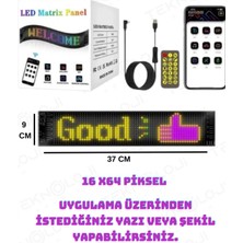 Özgürce 37CM Telefon Kontrollü Yazı Yazan LED Panel ile Ilgi Çekici Dekorasyon