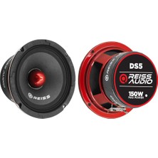 Özgürce Rs-Ds5 Çift 13CM Midrange Hoparlör, 300W/150W Rms, Premium Seri (2ADET)