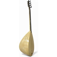 Ms Müzik Kisa Sap Profesyonel Baglama 41 Tekne Kelebek Agaci Abanoz Klavye Burgu Ladin Kapak