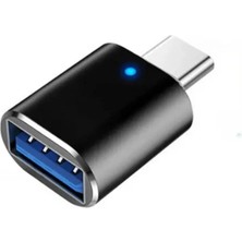 Özgürce Type C To USB 3.0 Otg Çevirici, Veri Aktarım Dönüştürücü Siyah
