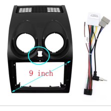 Özgürce 2008-2014 Nissan Qashqai 9 Inç Multimedya Çerçevesi For Upgrades