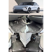 Rizline Volvo EX30  2024 Sonrası 3D Havuzlu Paspas Siyah