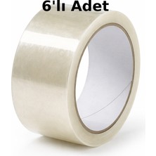 Koli Gelsin Şeffaf Koli Bandı 6'lı (45 mm x 100 M)