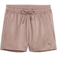 Puma P League 3 Kadın Krem Antrenman Şortu.88