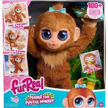 Hasbro Furreal Interaktif Peluş Yavru Maymun Fıstık 40 cm 28113