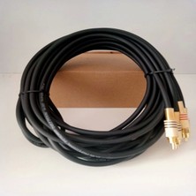 Özgürce 2 Metre Bakır Rca Ses Kablosu El Yapımı Yüksek Kalite