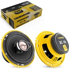 Özgürce Yüksek Güçlü 16CM Oto Hoparlör Seti 2'li, 600W, 125RMS, Tweeterli
