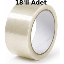 Koli Gelsin Şeffaf Koli Bandı 18'li (45 mm x 100 M)