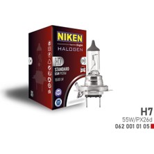 Özgürce Yüksek Parlaklık Artırılmış Halojen Far Ampulü H7, Güçlü ve Dayanıklı Tasarım