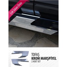 Özgürce Tofaş Doğan Şahin Kartal Dış Yan Alt Marşpiyel Krom Seti Sağ Sol