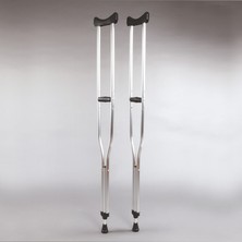 Marma Koltuk Altı Değneği Alüminyum Pimli Çift Boy Ayarlanabilir(L 1.70-1.85 Boy)