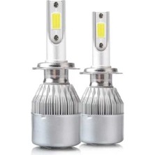 Özgürce H 9006 LED Xenon Şimşek Etkili 10800 Lümen Beyaz Işık Oto Farı