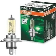 Özgürce All Season Sarı H4 Far Ampulü 64193, Yüksek Performans ve Dayanıklılık