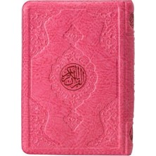 Arenes 2 Renkli Pembe Hafız Boy Kur'an-I Kerim Kılıflı 2 Renkli Kuranı Kerimler