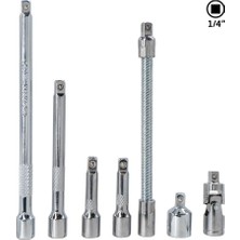 Titi 6497 1/4" Lokma Uzatma Arakol Adaptör Seti 7 Parça