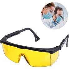 Arenes Laboratuvar Gözlüğü / Çapak Gözlüğü Sarı - Lisinya