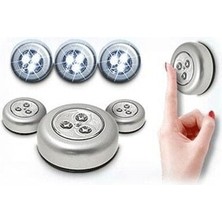 Arenes Kablosuz Spot Dokunmatik Lamba (3 Adet) - Lisinya