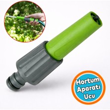 Nzb Pratik Sök Tak Ayarlanabilir Hortum Ucu 12 cm Bahçe Sulama Araba Yıkama Temizleme Aparatı Plastik