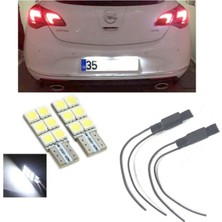 Özgürce Parlak LED Plaka Aydınlatma Seti Opel Astra J Için, Şık ve Modern Tasarım