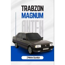 Özgürce Yüksek Kalite 2 Metre Offroad Anten Trabzon Renkli Mavi