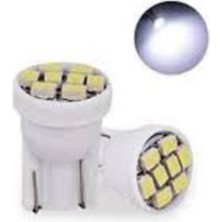 Özgürce 2'li T10 W5W 8 LED Beyaz Park Tavan Plaka Ampülü Seti