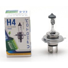 Özgürce H4 Halojen Far Ampülü, %30 Daha Fazla Işık, Uzun Ömürlü