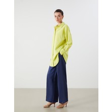 Lc Waikiki Yeni Sezon Beli Lastikli Geniş Paça Kadın Pantolon