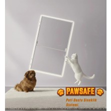 Pawsafe Menteşeli Kapı Sineklik Sistemi – Kedi Dostu | Palace Aluminium