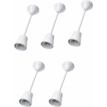 Conana Porselen Duylu Asma Tij Duy Takımı Sarkıt 100W (5 Adet)