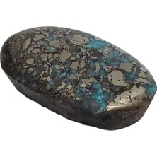 Hasyılmaz Doğal Iran Nişabur Firuze (Turkuaz) Taşı 50 Karat - 10,05 Gram T077