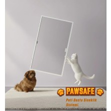 Pawsafe Menteşeli Pencere Sineklik Sistemi – Kedi Dostu Tasarım | Palace Aluminium