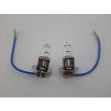 Özgürce 12V 55W Halojen Ampul Çift, Standart Ebat, Güçlü ve Dayanıklı